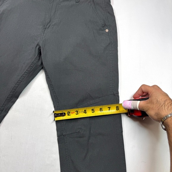 Projek Raw Remi Bungee Fashion Chino Pants Mens Size 32 Gray Rayon Blend - Picture 13 of 16